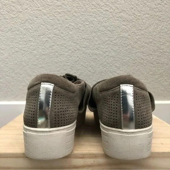 Kenneth Cole Reaction Ale Day 2 Brown Platform Sneakers 10 - Picture 5 of 7